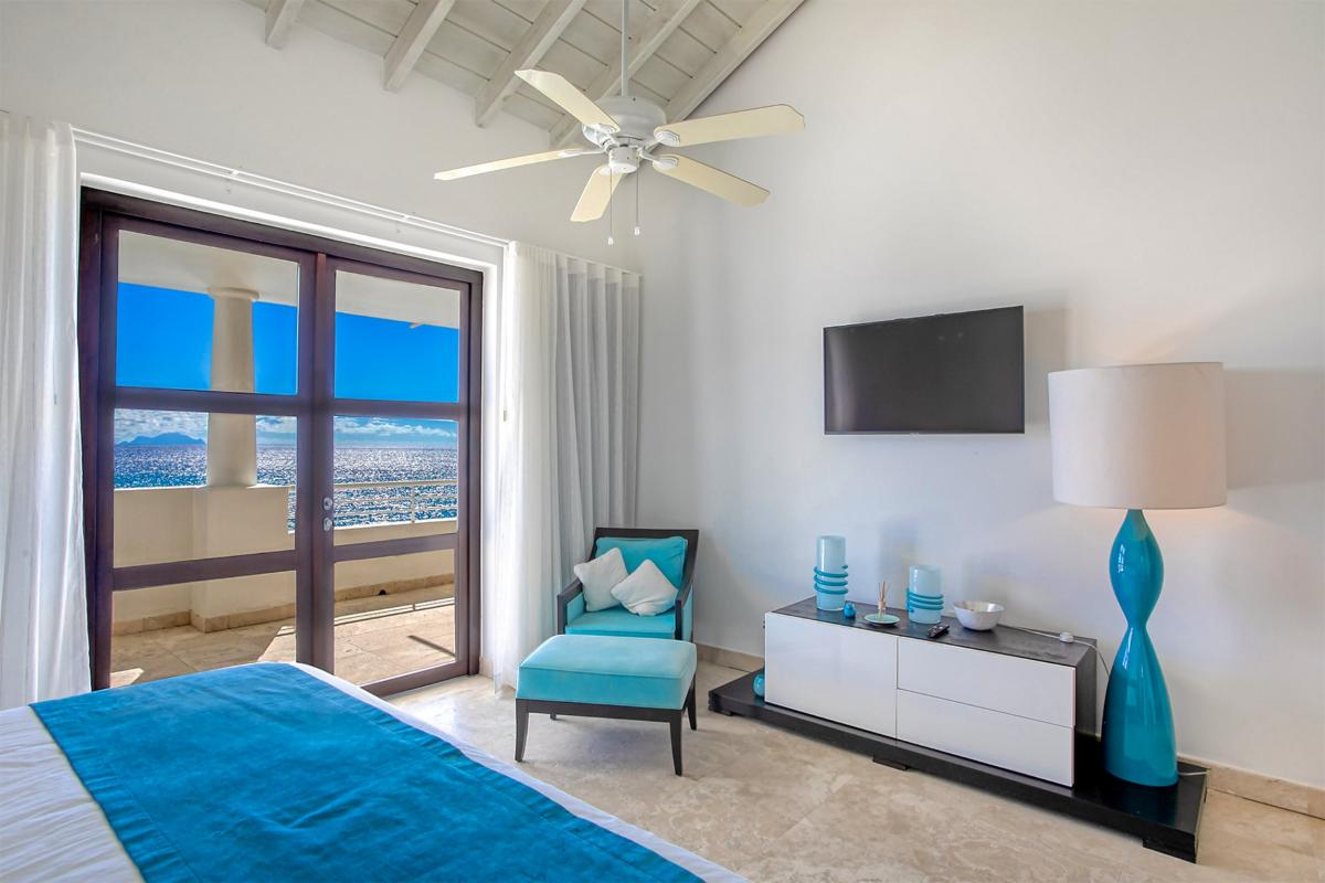 Luxury Villa rental St Martin - The bedroom 2